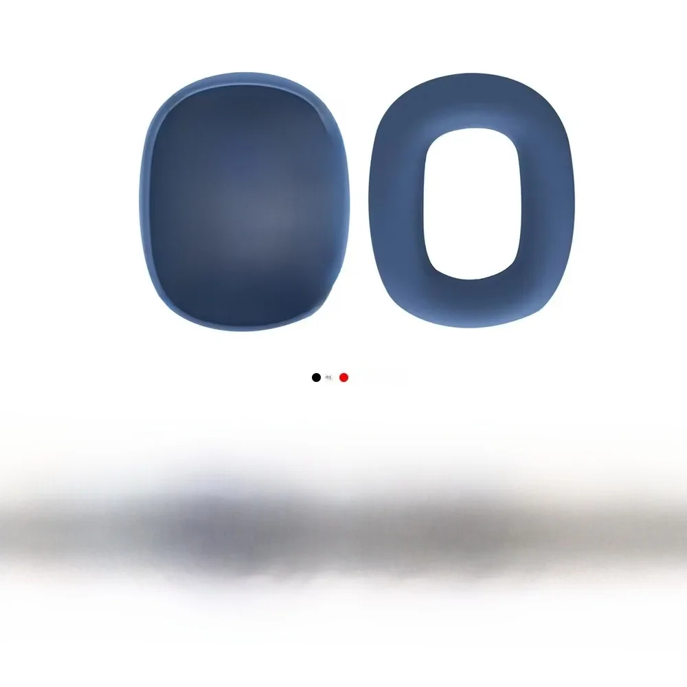 1 paire de coussinets d'oreille en Silicone de remplacement, housse de coussin pour AirPods Max, casque d'écoute, protège-oreilles, étui de protection