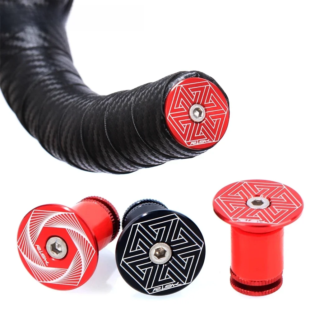 AliExpress RISK RA118 Road Mountain Bike Bicycle Expanding Handlebar Bar End Plug Aluminium Alloy Drop Bar Adjustable Locking Caps Cover