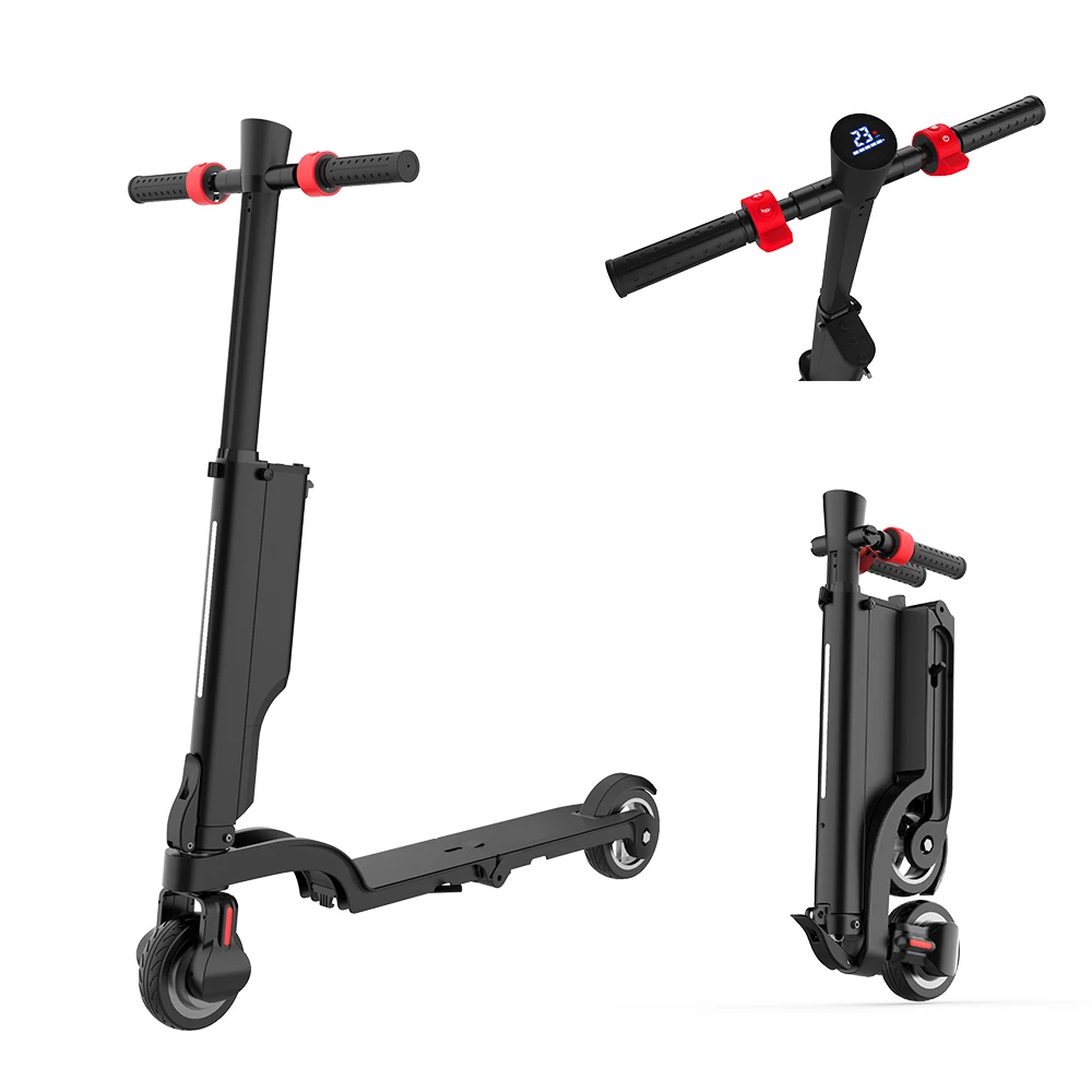 HX X6 Elektroroller 350W 36V 7,5Ah 20-25km Reichweite 25km/h Höchstgeschwindigkeit Smart-App 5,5-Zoll-Reifen E-Scooter Faltbarer Rucksack-Elektroroller