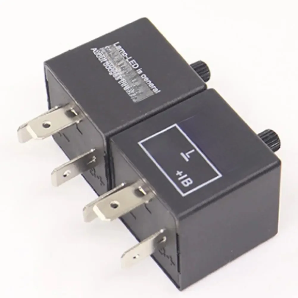 Clignotant LED universel pour voiture et moto, fréquence électronique réglable, clignotant LED, citations de clignotant, 12V, 3 broches