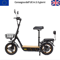 KuKirin C1 Pro upgraded version electric scooter 48V 26Ah battery 14 inch pneumatic tire 45km/h maximum speed 100km range