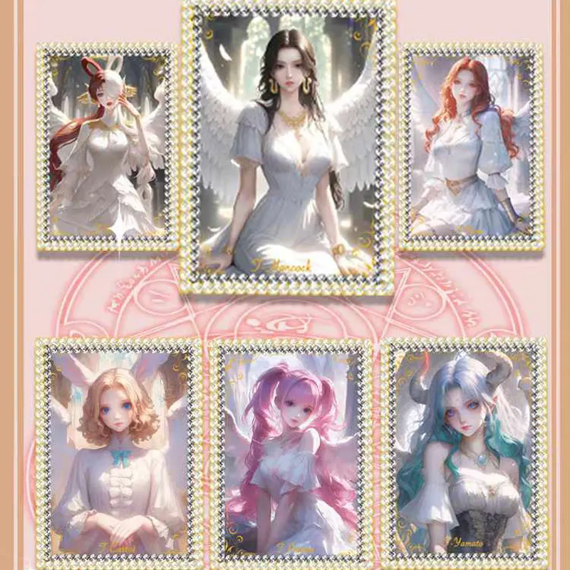 Goddess Story Cards Booster Box Wholesale Yumeng Cultural Collection "Angels Are Coming" 1case Tcg Board Playing Anime Cards