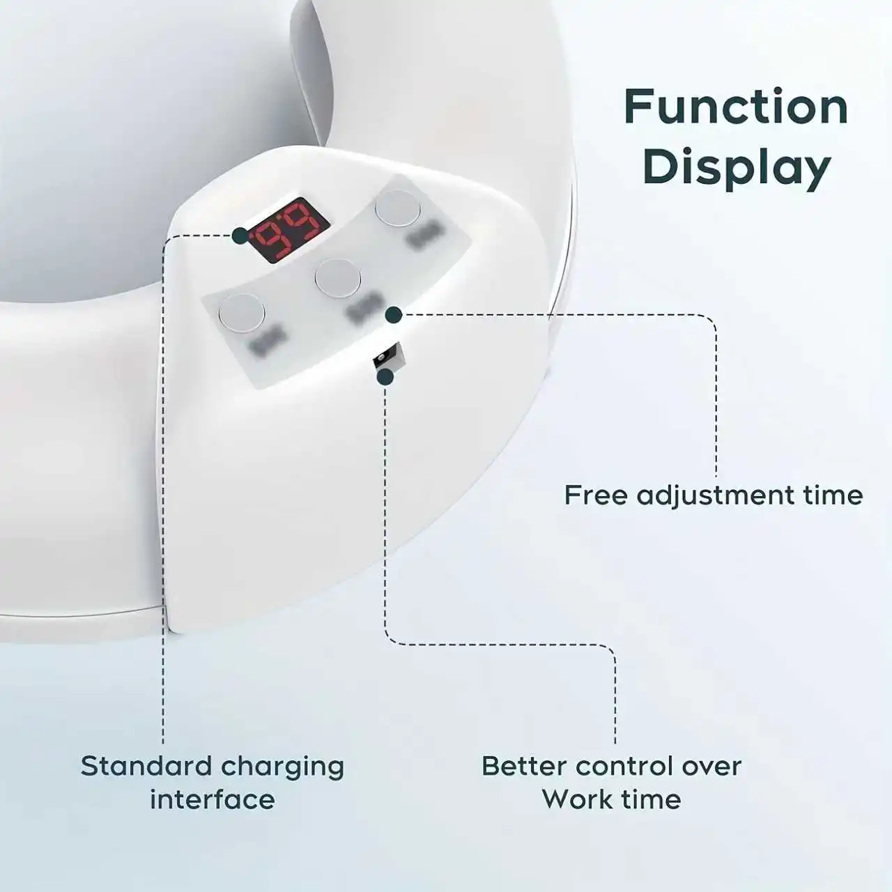 Lampada UV per unghie USB per smalto gel, essiccatore per unghie a bassa tensione 36V, luce per unghie a LED a polimerizzazione rapida, portatile e senza odori