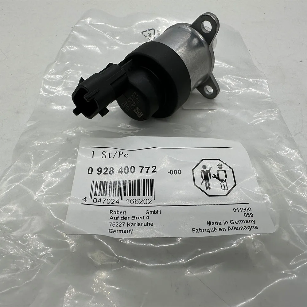 For B-osch 0928400772 Common Rail Fuel Pressure Regulator Metering Control Solenoid Valve For V-olvo VM210 VM310 VM260