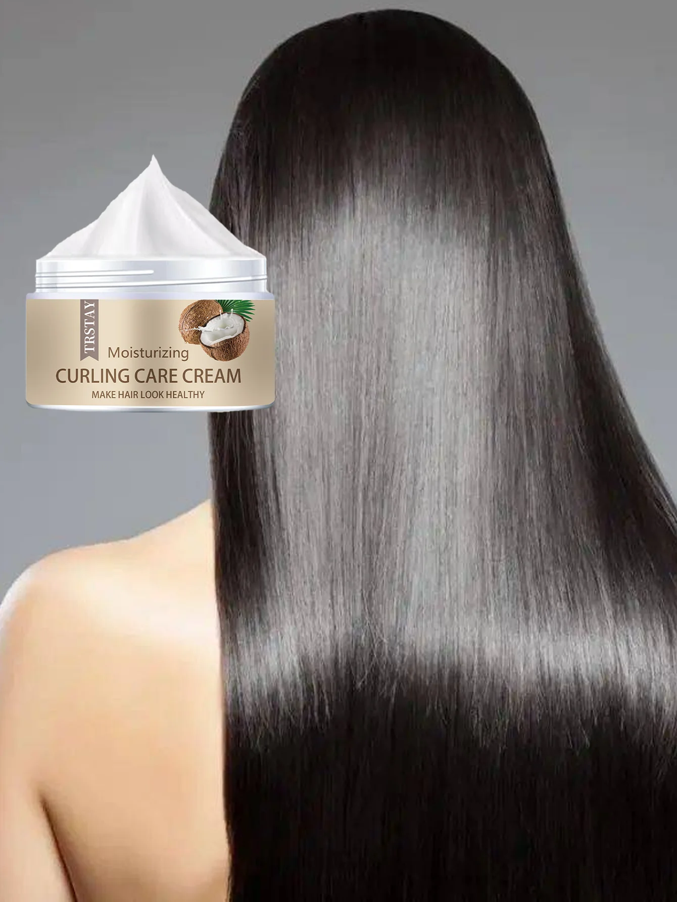 Moisturizing Hair Treatment for Dry Damaged Hair Deep Hydration Repair Nourishing Care Smoothing Frizz Control Strengthening Spl - Image 3