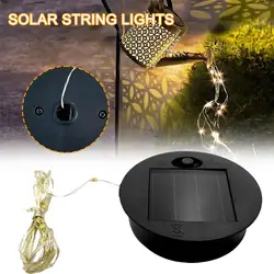 1Pack Solar Lights Replacement Solar Lantern Parts LED Solar Panel Lantern Lid Lights for Outdoor Hanging