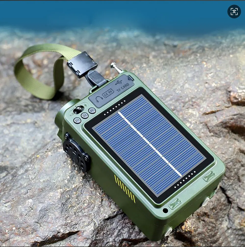 Degen R12 วิทยุดิจิตอลบลูทูธแบบเต็มแบนด์ฉุกเฉินมัลติฟังก์ชั่น