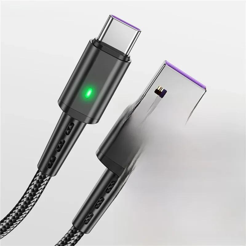 7A USB Type C câble fil pour Samsung S22 S20 Xiaomi mi 12 téléphone portable charge rapide USB C câble Type C chargeur cordon de données câbles