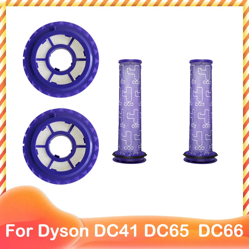 

Replacement Hepa Post Filter Pre-Filter for Dyson Ball Animal 2 / DC41 / DC65 / DC66 Vacuum Cleaner Part No. 920769 & 920640