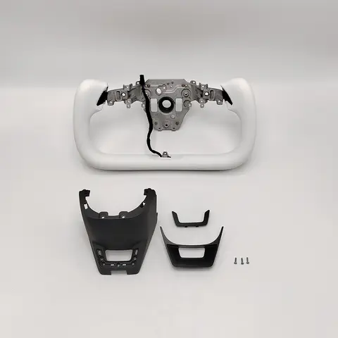 8 best sales steering wheel tesla - №7