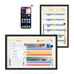 10.1 Inch Changing Smart Display Canvas touchscreen Google Calendar&HomeHub&Assistant Smart TV Gifts for Family Music Frame
