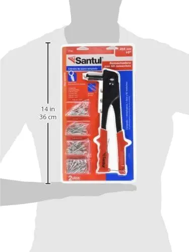 برشام كلاسيكي مقاس 10 بوصات مع مفتاح و60 مسمارًا