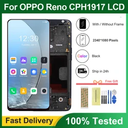 Super amoled/tft交換用LCDタッチスクリーンパネル,6.4インチ,oppo,reno,pcat00,cam00,cph1917