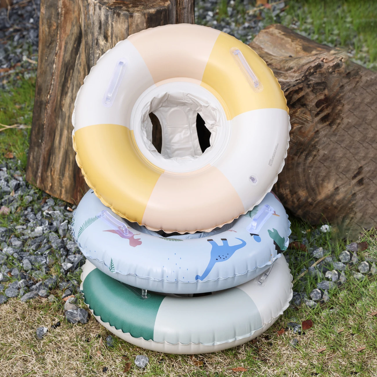 1PC インフレータブル水泳リングプールフロートリング PV - Pool Float Ring Inflatable のレビューと価格