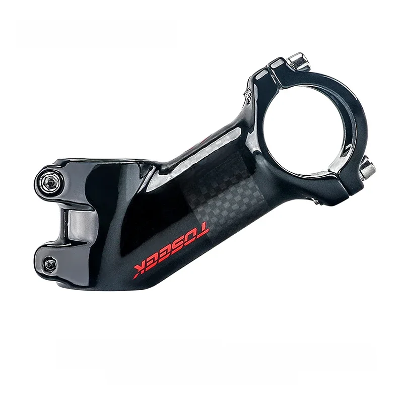 AliExpress TOSEEK Toseek Stem MTB Carbon + Aluminum Mtb Handlebar Stem Bike Power 31 8mm Bicycle Handlebar Table 10 17 25 35 Degree Stem Bike Part