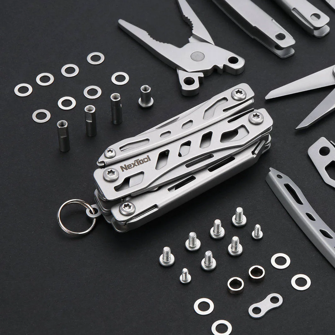 Nextool Mini Flagship Multitools 10 In 1 Edc Repair Tools Pocket Folding Knife Outdoor Survival Kit Box Can Bottle Opener Pliers