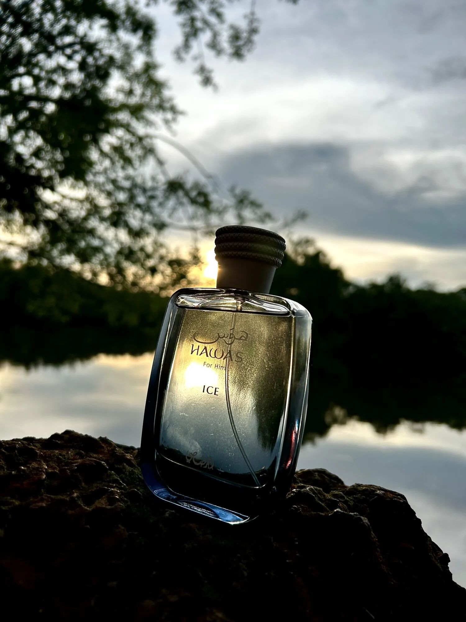 Rasasi Hawas Ice For Men Eau De Parfum Spray 100ml / 3.4 Oz – Fresh Citrus Fruity Fragrance with Apple, Bergamot, Plum, Musk & Amber – Long Lasting Men's Scent, Gift for Boyfriend, Father or Him view 2
