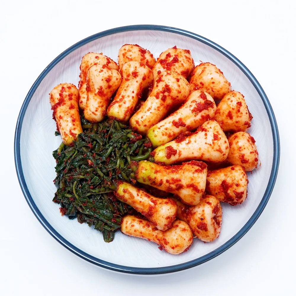 جانب عالي الجودة مع الكثير من صحن تشكا كيمتشي ، ايك جاجيد ، 5 * × 1 ، صحن من نوع موتشس