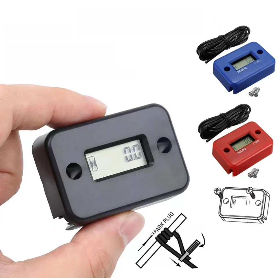AliExpress Digital Lcd Accumulator Timer Motor Waterproof Display for Bicycle Motorcycle Atv Snowmobile Marine