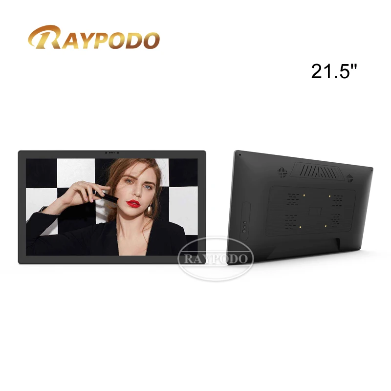 Raypodo 21.5 inch Touchscreen Monitor Rockchip RK3568 Android 11 Digital Signage Display Wifi