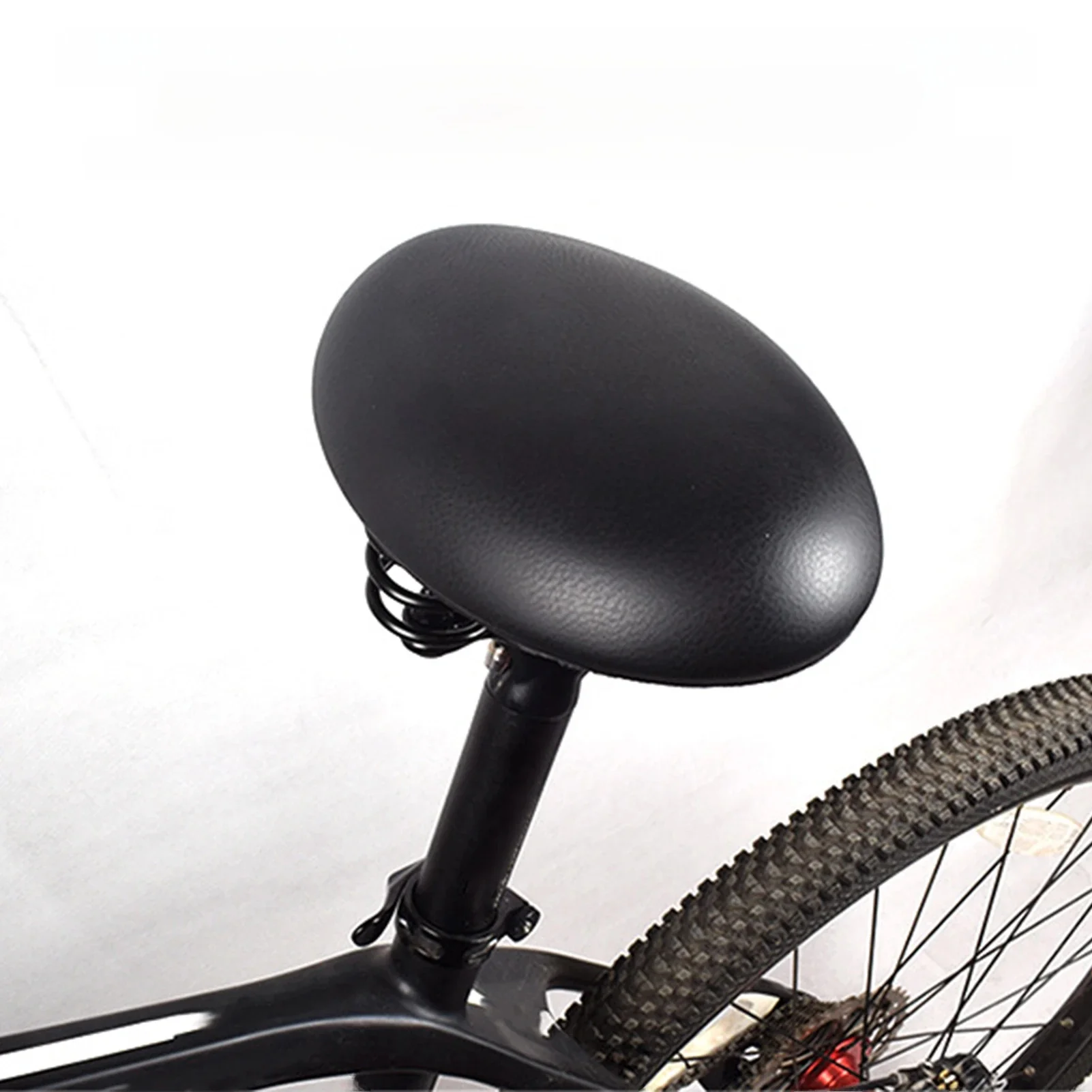AliExpress Qiilu Noseless Bicycle Saddle Mountain Bike Seat Super Soft Shock Absorbing Seat Cushion for Folding Bike