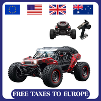 WLtoys 16101 4WD Remote Control Car With LED Off Road 4x4 RC 50KM/H High Speed Buggy Truck Super Desert Racing Toy Kids Adults