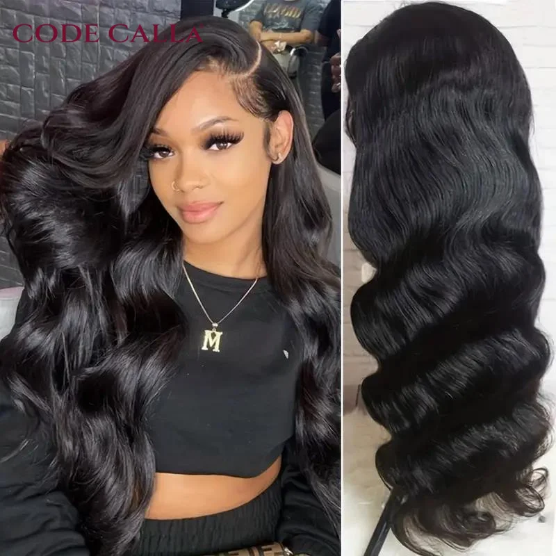 

30inch 13x4 Body Wave Lace Front Wig Human Hair PrePlucked Brazilian Human Hair Lace Frontal Wigs For Women 4x4 Lace Closure Wig