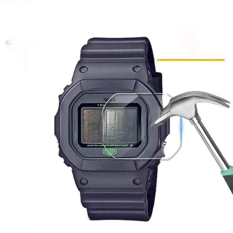 Dla Casio DW-5600 DW-5035 GW-M5600 GW-B5600 SmartWatch Ultra Slim HD Clear 2.5D 9H Tempered Glass Film Screen Protector Guard — zdjęcie produktu 7
