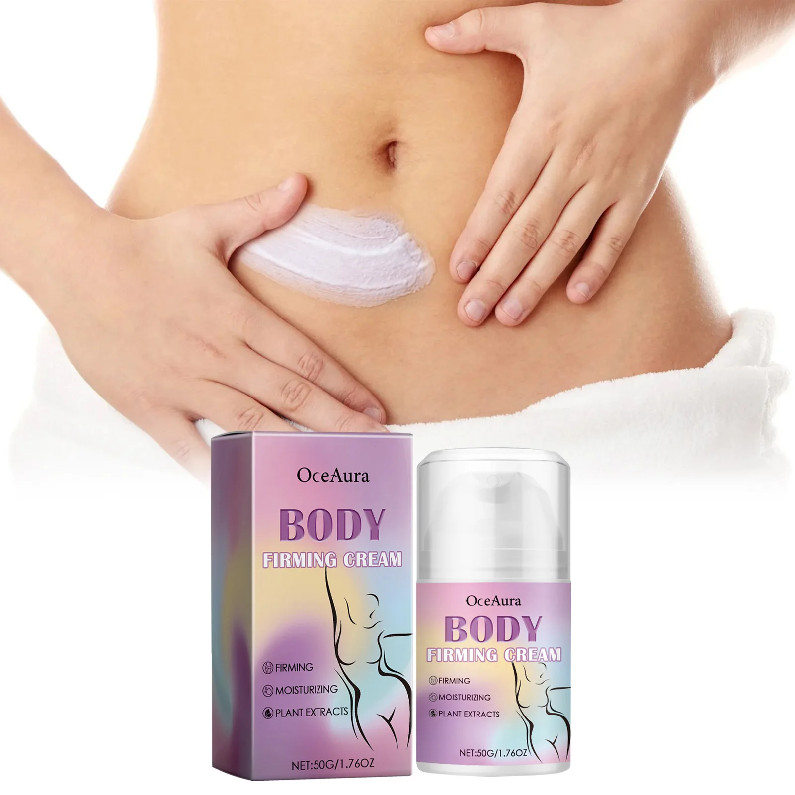 Oceaura 50g Body Shaping Care Cream Firming Lifting Skin Body Nourish Fat Burning Anti Cellulite Tightening Massage Body Cream