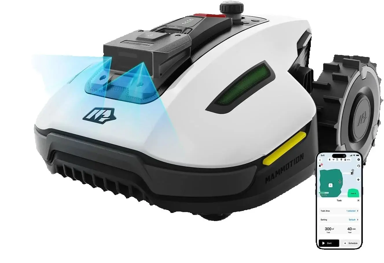 Роботизированная газонокосилка YUKA Mini 500 для 0