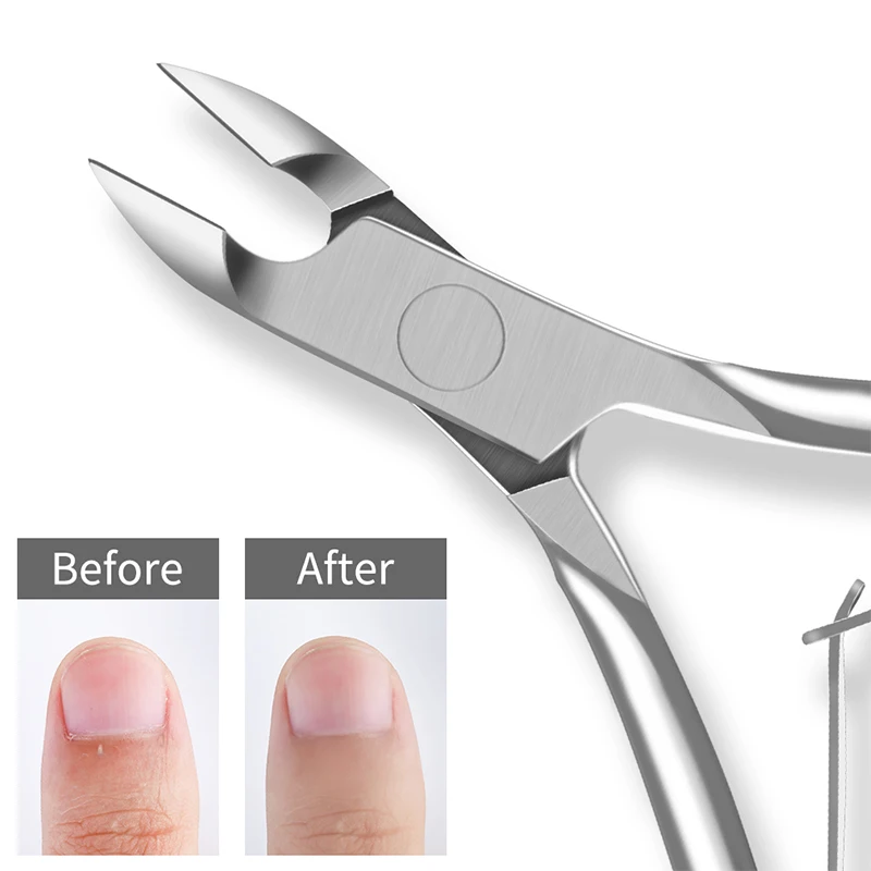 6Mm Blade Vingernagel Teennagel Cuticle Nipper Trimmen Rvs Nail Clipper Cutter Cuticle Schaar Tang Manicure Gereedschappen