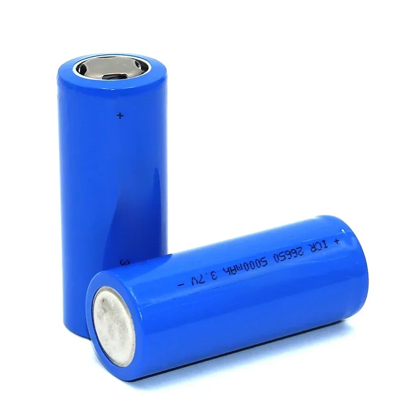 Doublepow 26650 akumulator litowy wielokrotnego ładowania 3.7V 5000mAh akumulatory litowo-jonowe do latarki lampa górnicza mikrofon bezprzewodowy — zdjęcie produktu 7