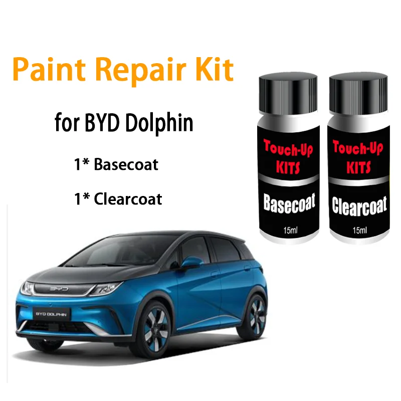 Car Paint Repair Kit for BYD Dolphin Touch-Up Paint Scratch Remover Automotive Paint Care Accessories Black White