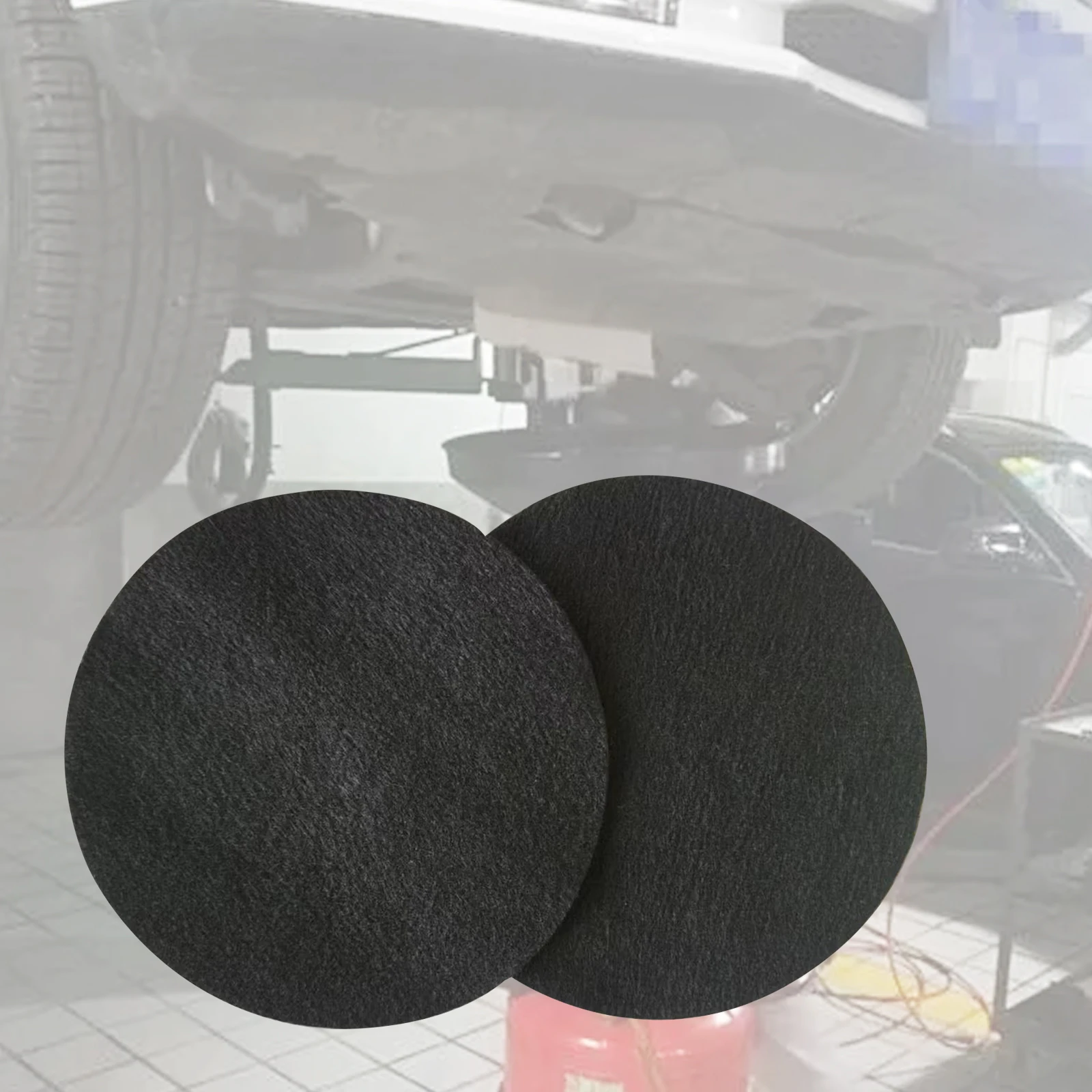 2 Pieces Oil Drain Splash Pad Car Oil Changing Transmission Drain Pan Mat Square 60cm Oil Drain Splash Pad Automotive Repair