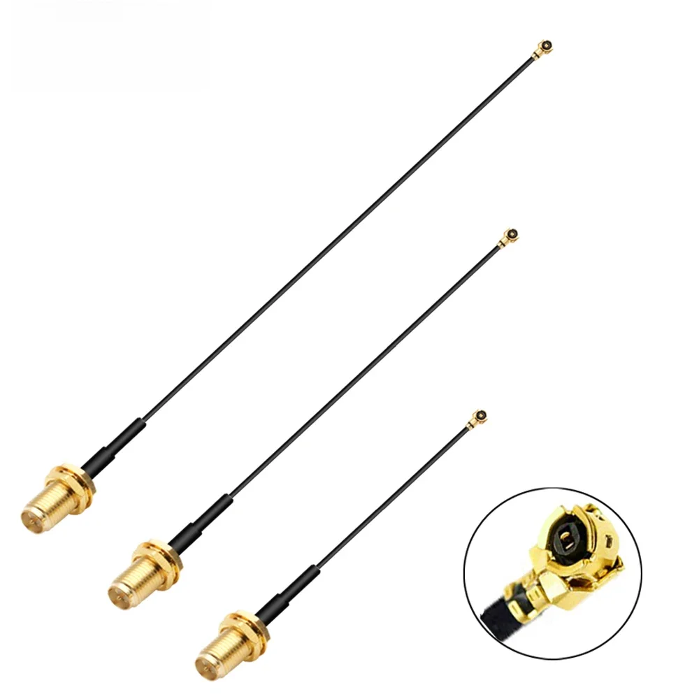 1PC Ufl U.FL MHF żeński do RP SMA męski RG1.13MM 0.81MM przedłużacz pigtailowy MHF RF kabel koncentryczny do anteny WIFI — zdjęcie 2