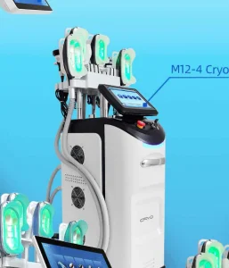 

Портативный аппарат для 360-градусного охлаждения и коррекции фигуры, для похудения, замораживания жира, удаления целлюлита, вакуумной кавитации