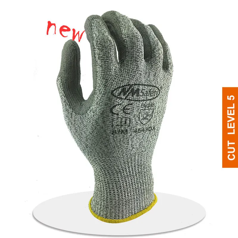 NMSafety Cut Resistant Work Glove Cutproof Handing With HPPE Anti Cut Safety Work Glove