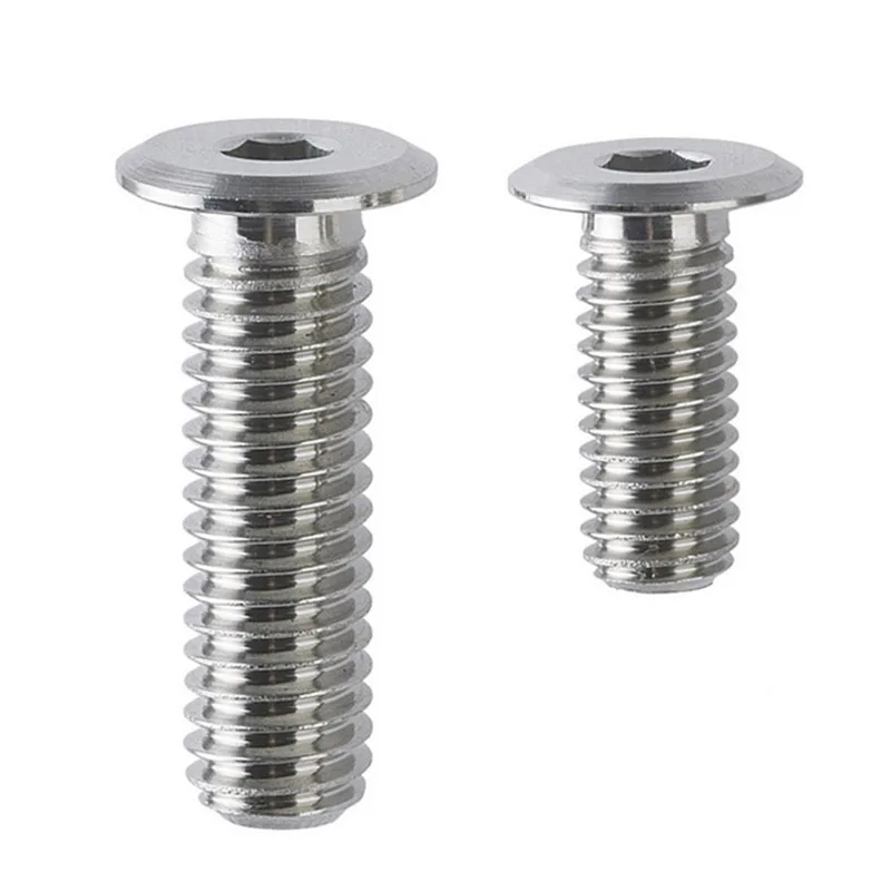 

CBSTSR M2-6mm Ultra Low-Profile Hex Socket Cap Screw Coarse Thread Stainless Steel Screw