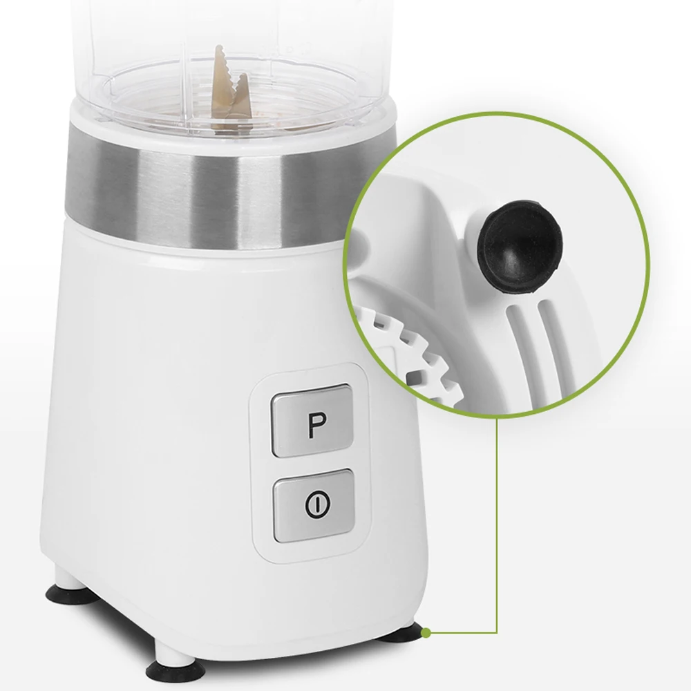 خلاط فني للمطبخ بسعة كبيرة ، شفرة تيتانيوم ، محرك كهربائي ، زر سهل ، خلاط فصل ، عصارة ، أو 1 لتر