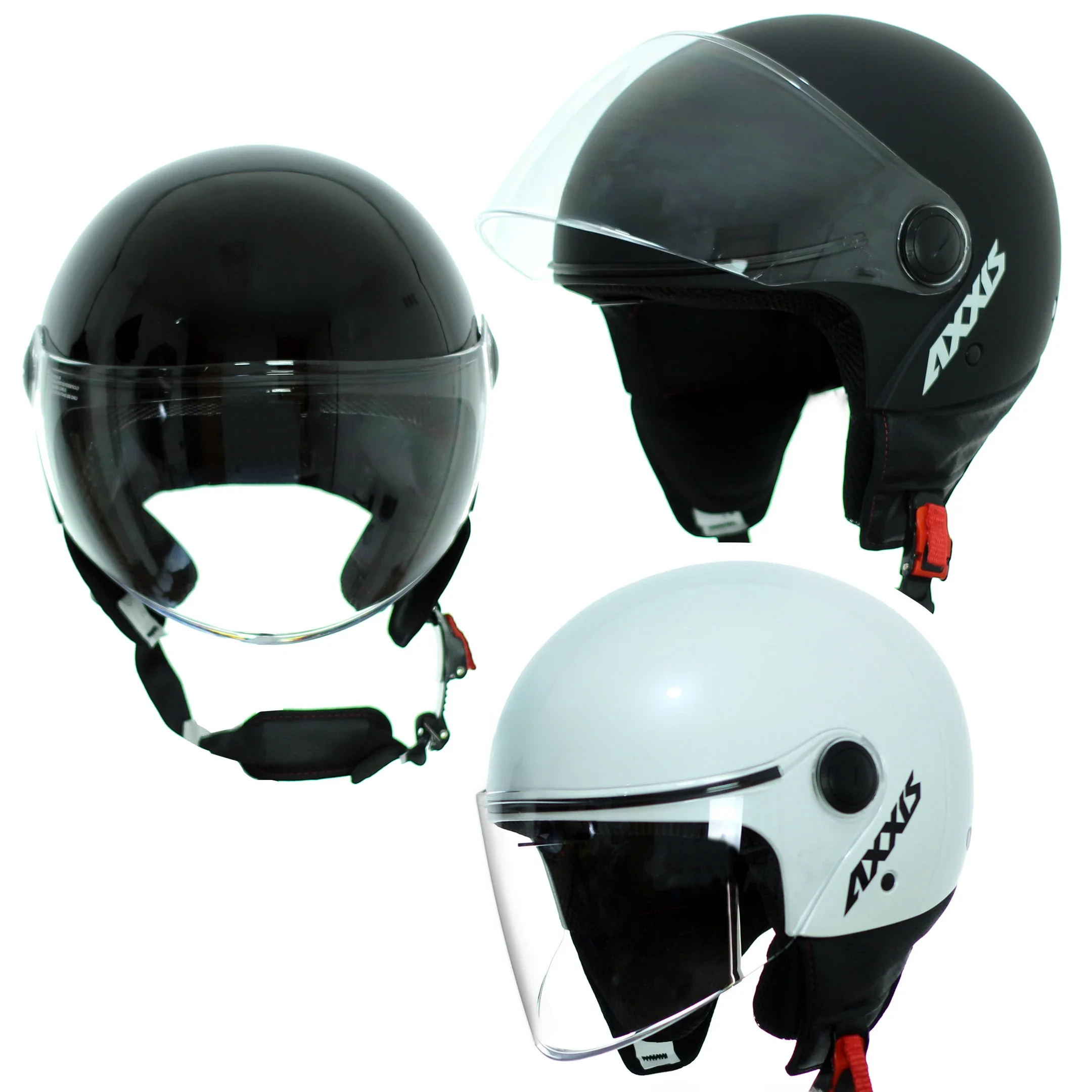 Axxis quadrado capacete da motocicleta jet open motorist tela mtv15 anti-risco anti-alérgico