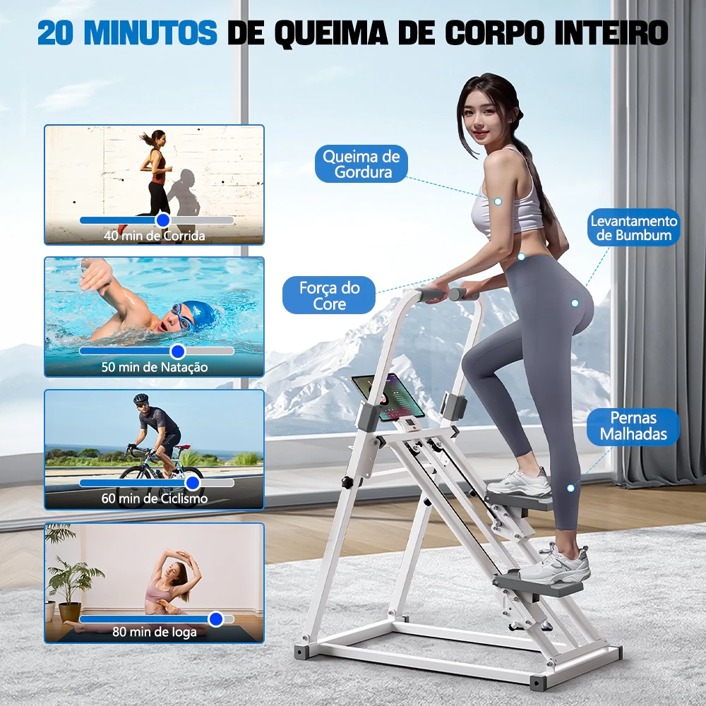 escada para queima de calorias