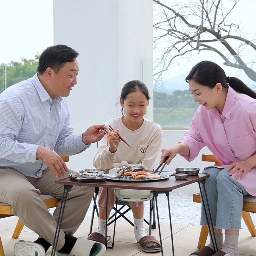 올인원 플라츠 만능 테이블 접이식 바베큐 테이블 한국홈쇼핑방송상품