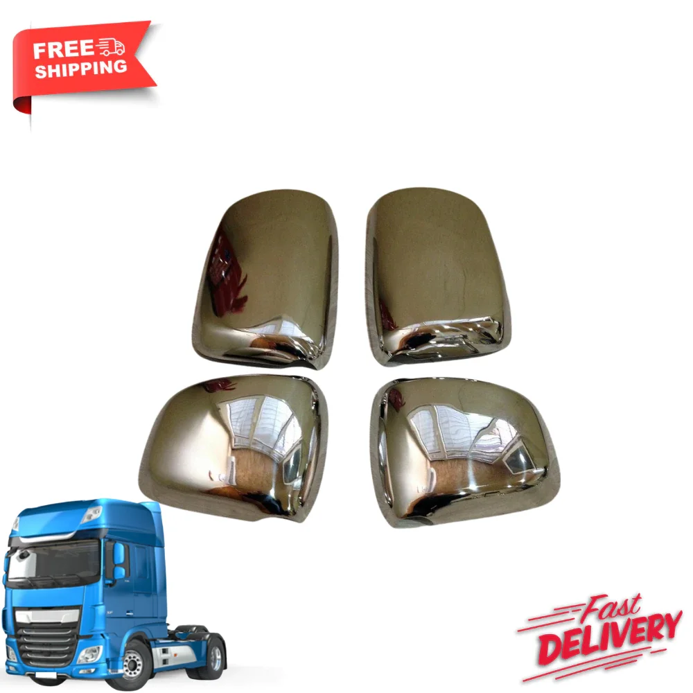 Compatible Mirror Cover Chrome for Daf XF 105