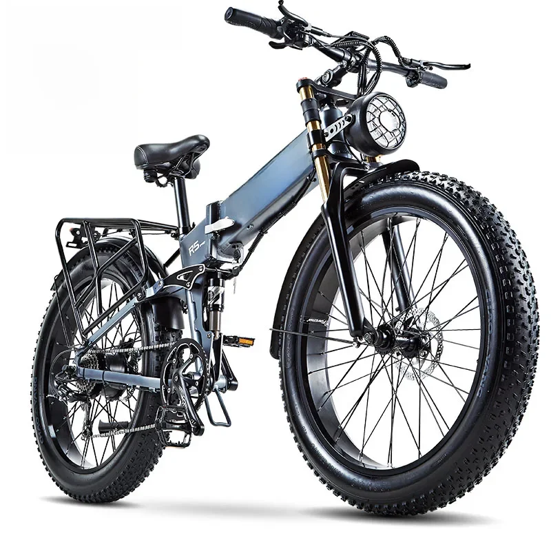 AliExpress JINGHMA R5PRO Electric Bicycle 4.0 Fat Tire Ebike 1500W 50KM/H 48V 20Ah  Electric Bike Men's