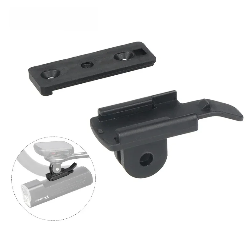 Support de support de feu avant Deemount avec Interface Gopro pour support de lampe de vélo Superfire BL12, pièces de vélo de route et vtt