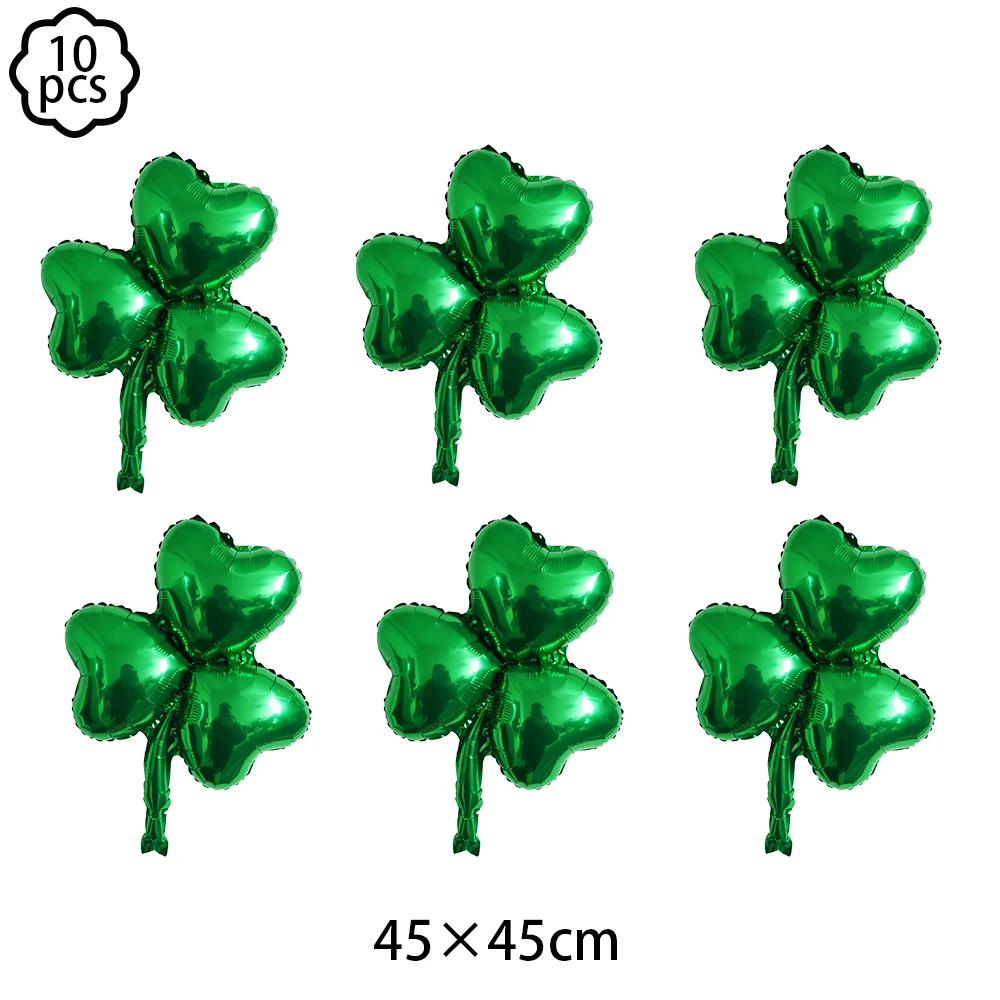 5pcs Ireland St Patrick's Day Balloon decoration St. Patrick's Day Green Shamrock Balloon St Patrick's Day party decoration - Image 3