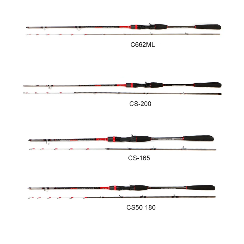 Imagem -04 - Pesca-barco Varas de Pesca Saltwater Lula Polvo Webfoot Rod Drop Shot Lures Carbon Casting tipo Pcs