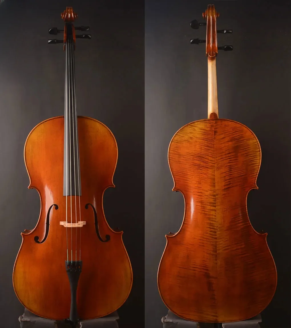 Yaminusiczne!A Strad Style Advanced Flamed Cellos MC5000 — zdjęcie 2