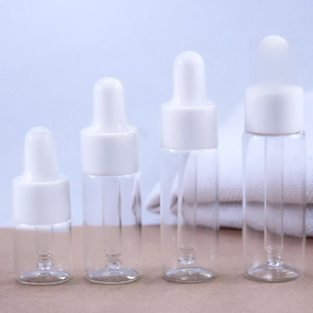 AfricMini-Flcopropriété compte-gouttes en verre, huile essentielle, sérum de gratitude, goutte liquide pour massage, pipent HI, d'extraction illable au quotidien, 2 ml, 3 ml, 5ml