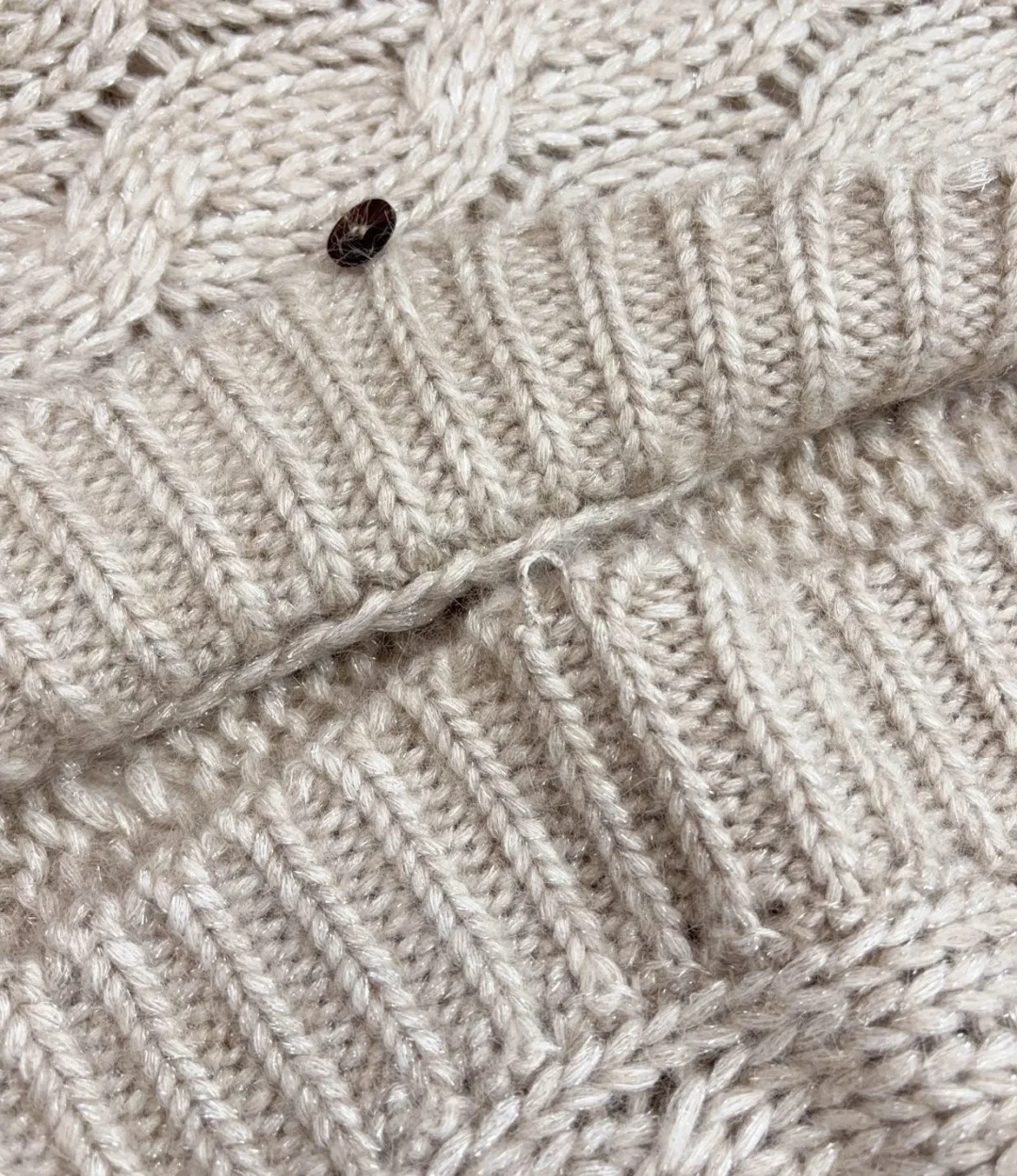 신상 여성용 고품질 긴 소매 모헤어 울 니트 가디건 탑스 우아한 캐주얼 루즈 홀로우 아웃 스웨터 시크 럭셔리 가을용